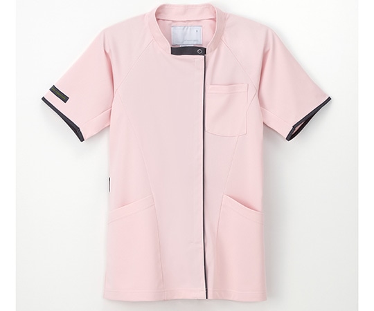 ナガイレーベン ニットシャツ ペールピンク L CX-3152 1枚(ご注文単位1枚)【直送品】