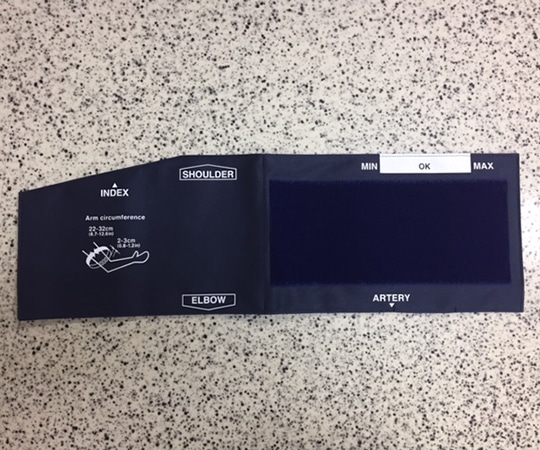 日本精密測器(NISSEI) 水銀イメージ血圧計DM-3000用腕帯 M NPDW3000-033 1セット(ご注文単位1セット)【直送品】