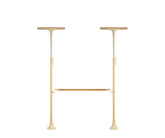 DIPPERホクメイ ベスポジBPZ Tベース ショート H型 木手すり 取り外し1200 セット BPZ-H2300-62 1個（ご注文単位1個）【直送品】