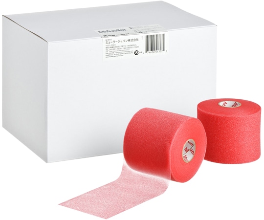 MUELLER Mラップカラー スモールパック ビッグレッド 1箱（12巻入） 23704 1箱（ご注文単位1箱）【直送品】