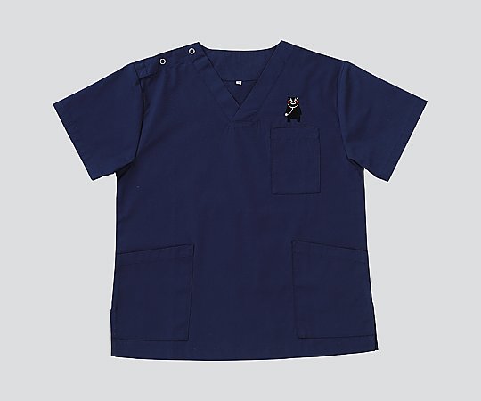 ディーフェイズ cくまモンスクラブ (右肩ドットボタン留め/両脇スリット) インディゴブルー/S DS2001K S 1枚(ご注文単位1枚)【直送品】