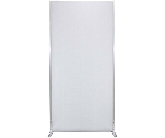 岐阜プラスチック工業 抗菌ウォール 高剛性タイプ アジャスター仕様 フルパネル シルバー FS19-1020F 1個（ご注文単位1個）【直送品】