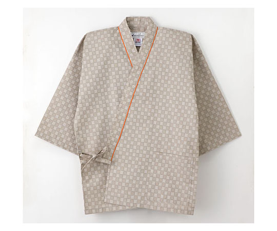 ナガイレーベン 患者衣じんべい型 ベージュ EL RG1451 1枚（ご注文単位1枚）【直送品】