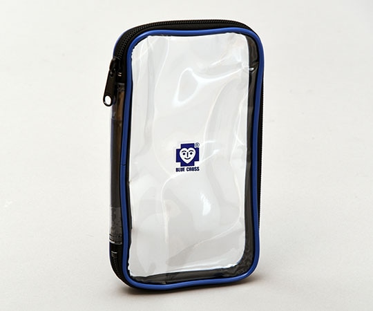 ブルークロス ソフトクリアケース 小 BC-01S-TB 1個(ご注文単位1個)【直送品】