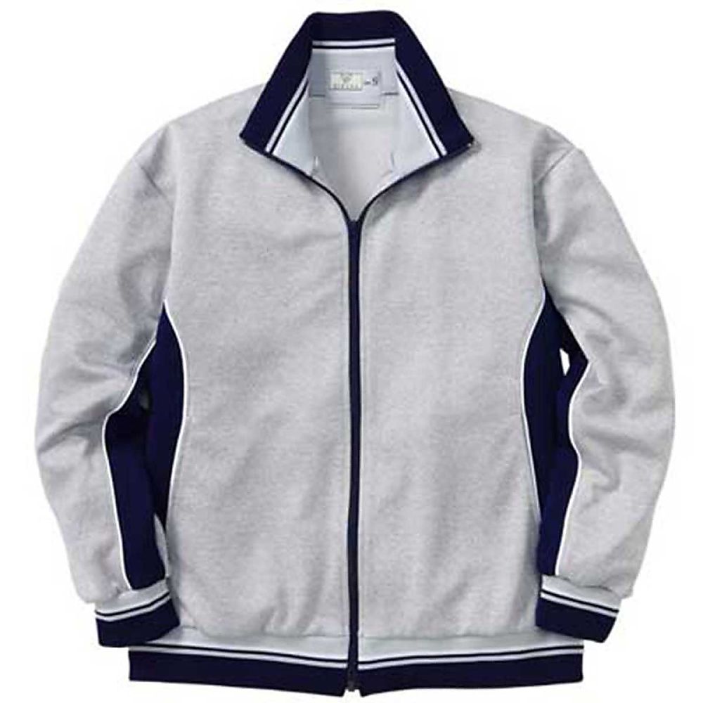 KIRAKU(トンボ) ケアワークジャケット グレー 4L(身丈75cm) CR130-08 4L 1枚(ご注文単位1枚)【直送品】