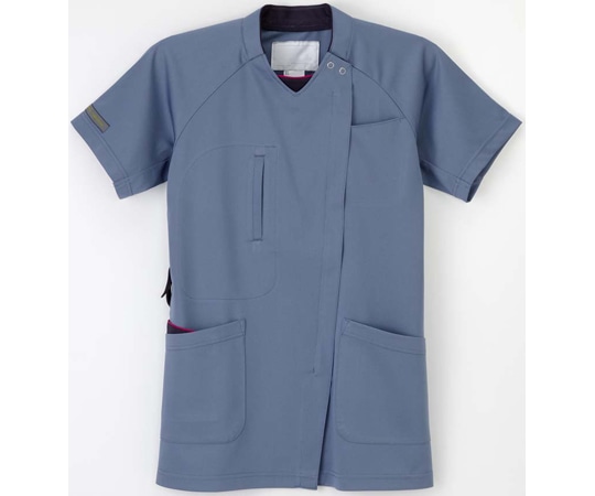 ナガイレーベン 男女兼用スクラブ ブルー BL RF-5512 1枚（ご注文単位1枚）【直送品】