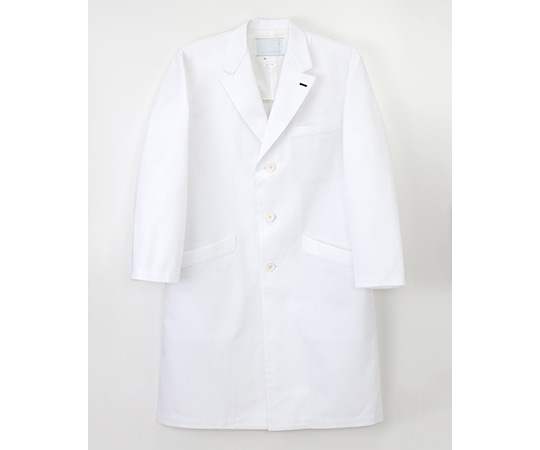 ナガイレーベン 男子シングルドクターコート ホワイト BL PP-3300 1枚（ご注文単位1枚）【直送品】