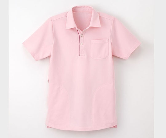 ナガイレーベン ニットシャツ ピンク SS NC2307 1枚(ご注文単位1枚)【直送品】