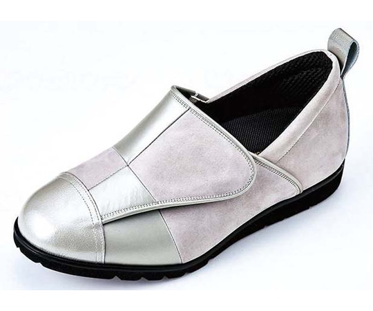 サロンドグレー 100年シューズ ライトシルバー L SL9107 1足（ご注文単位1足）【直送品】