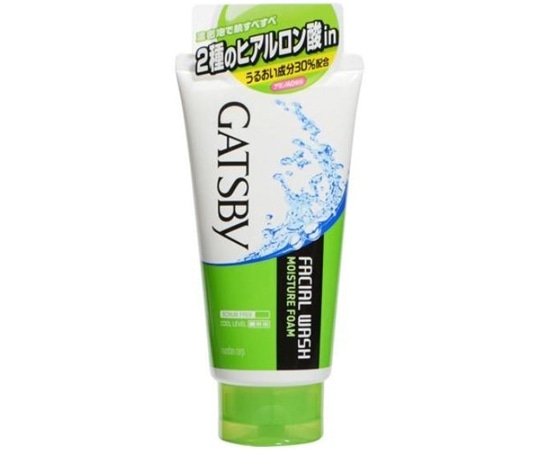 マンダム ギャツビー フェイシャルウォッシュ モイスチャフォーム 130g  1個（ご注文単位1個）【直送品】