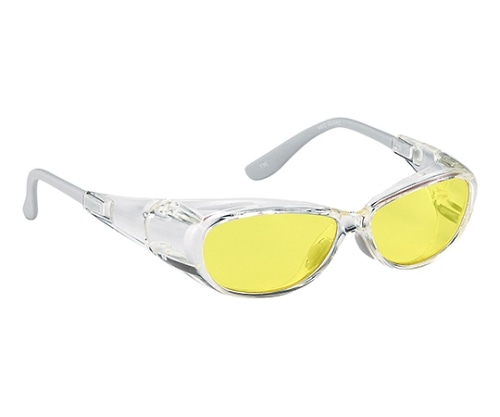 名古屋眼鏡 オーダーメイド メオガードネオ(術後保護メガネ) (S) クリア(レンズカラー:イエローレンズ(濃度:35%)) 8861-61 1個(ご注文単位1個)【直送品】