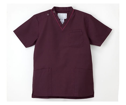 ナガイレーベン 男女兼用上衣 ボルドー L SL5092 1枚（ご注文単位1枚）【直送品】