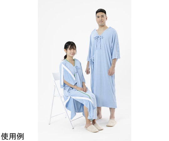 廣瀬商会 術前・術後衣(ワンピース)グッドネスRガウン Mサイズ 1枚(ご注文単位1枚)【直送品】