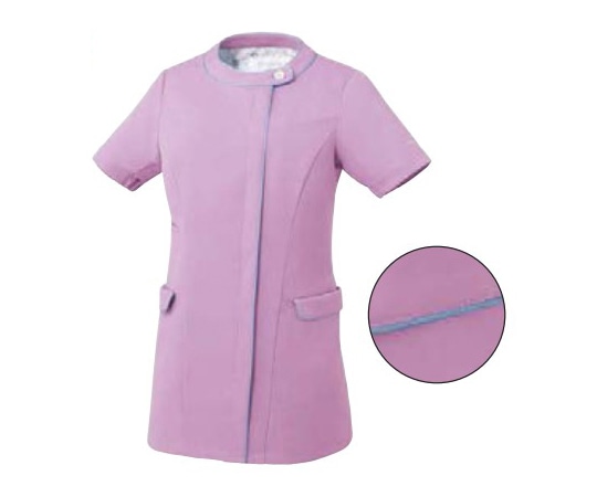 MICHEL KLEIN（ミッシェルクラン） ファスナースクラブ[女性用] ラベンダー S ソフトストレッチラチネ 右脇スマホポケット MK-0062 1着（ご注文単位1着）【直送品】