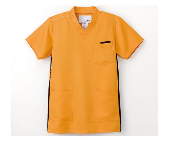 ナガイレーベン ウェア （スクラブ男女兼用） オレンジ/LL RT-5062 LL オレンジ 1枚（ご注文単位1枚）【直送品】