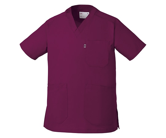 ミズノ（チトセ） 男女兼用スクラブ マジェンタパープル 5L MZ0120-C29/5L 1枚（ご注文単位1枚）【直送品】