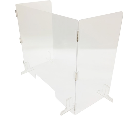 東洋ケース 3WAYアクリルパーテーション1200 4個入 3W-AP-1200 1箱(ご注文単位1箱)【直送品】