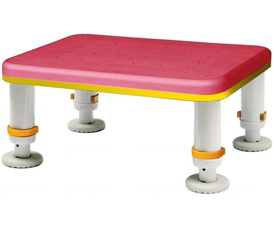 シンエイテクノ ダイヤタッチ浴槽台 レギュラーサイズ コーラルピンク 15 25 SYR15-25 1個（ご注文単位1個）【直送品】