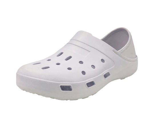 内外ゴム サンダル(ジャストモードNo.800) ホワイト 27.0~27.5cm 154092 1足(ご注文単位1足)【直送品】