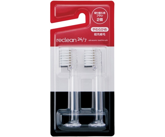 伊藤超短波 超音波歯ブラシ用替えブラシ 2個入 1セット(ご注文単位1セット)【直送品】
