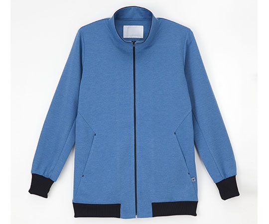 ナガイレーベン ジップアップブルゾン ブルー M TJ-2000 1枚（ご注文単位1枚）【直送品】