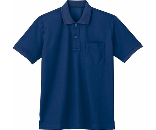 WHISEL（自重堂） 半袖ポロシャツ ネービー EL 85874 1枚（ご注文単位1枚）【直送品】