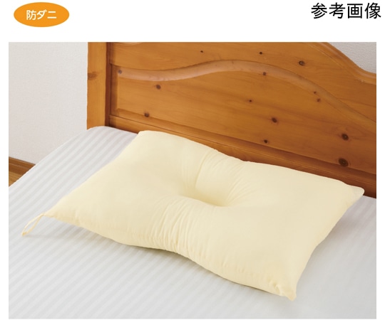 ケアファッション 防ダニ抗菌防臭枕 干しヒモ付 アイボリー 43×63cm 89433 1個(ご注文単位1個)【直送品】