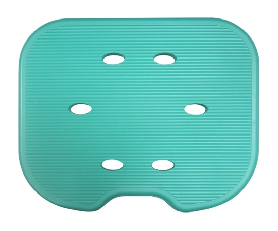 島製作所 折りたたみシャワーチェアー 楽湯DX用 座面パット ライトグリーン 2513 1個(ご注文単位1個)【直送品】