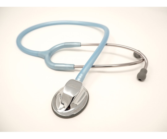 ユーメド貿易 ADスコープ プラチナムクリニシャンステトスコープ パウダーライトブルー AD715PLB 1本（ご注文単位1本）【直送品】