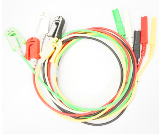 ビットストロング BSリユーザブルECGリード線 フクダ電子CMC-700-5/Drager MP03413/Siemens 5956466互換 5線 コネクター結束枠付 EJ040C5I 1個(ご注文単位1個)【直送品】