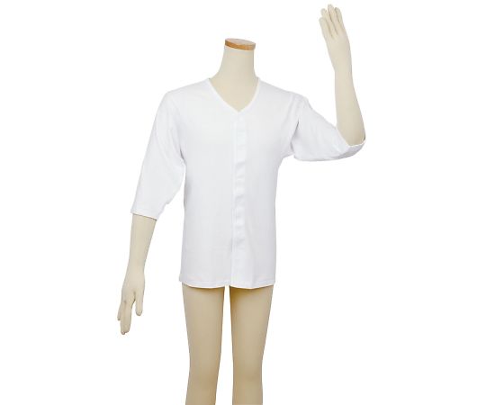 幸和製作所 テイコブワンタッチ肌着 紳士用（七分袖）L UN04G 1枚（ご注文単位1枚）【直送品】