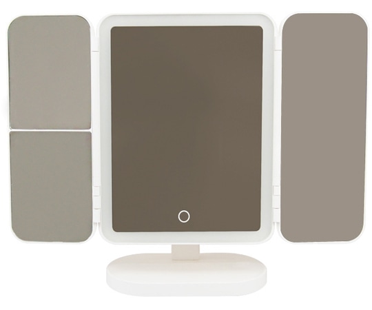 ビューティフルエンジェル 美ルル LEDメイクアップミラー シンデレラ KRD9022 1個（ご注文単位1個）【直送品】