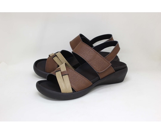 リゲッタ リゲッタ ツートンクロスベルトサンダル キャメル LL CJFW3501-CAM-LL(25.0cm-25.5cm) 1足(ご注文単位1足)【直送品】