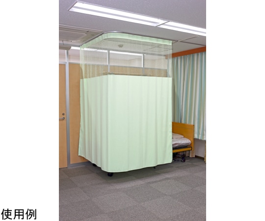 杉田産業 アースプラスカーテン ネット一体型 グリーン NEP-2401S 1枚（ご注文単位1枚）【直送品】