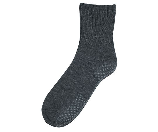 幸和製作所 テイコブじんわりあったかくつ下 紳士用 チャコール UK03N 1足（ご注文単位1足）【直送品】
