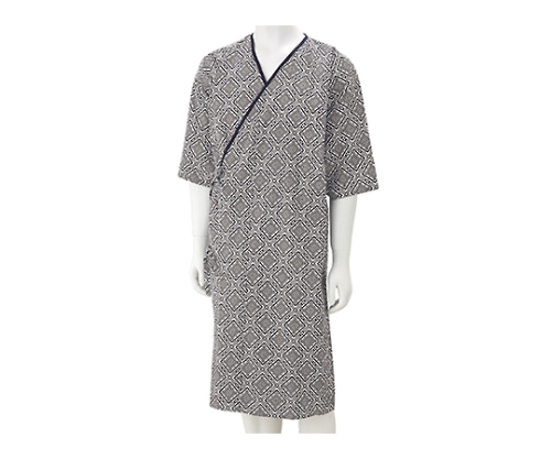 ケアファッション 紳士らくらくガーゼねまき 柄おまかせ M 38866 1枚（ご注文単位1枚）【直送品】