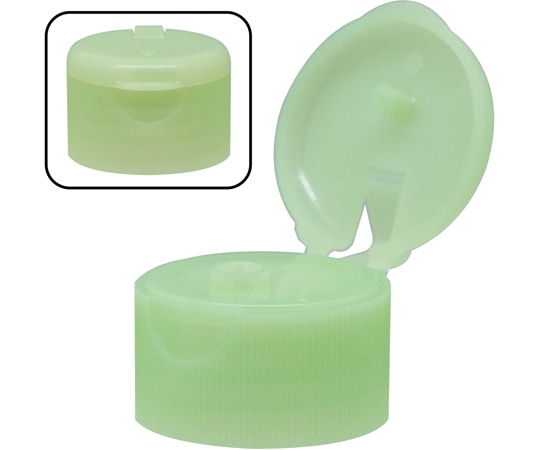 金鵄製作所 【キンシ製投薬瓶用】ワンタッチキャップ丈（ライトグリーン:竹）<瓶本体は付属しません> 1袋（100本入） 20910-016 1袋（ご注文単位1袋）【直送品】