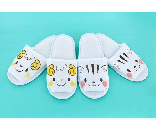 トータス 子供用スリッパ リス・ひつじ 1箱（200足入） WH207 1箱（ご注文単位1箱）【直送品】
