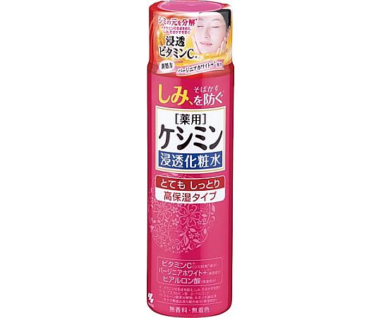 小林製薬 薬用ケシミン浸透化粧水とてもしっとり本体160mL 50477 1本(ご注文単位1本)【直送品】