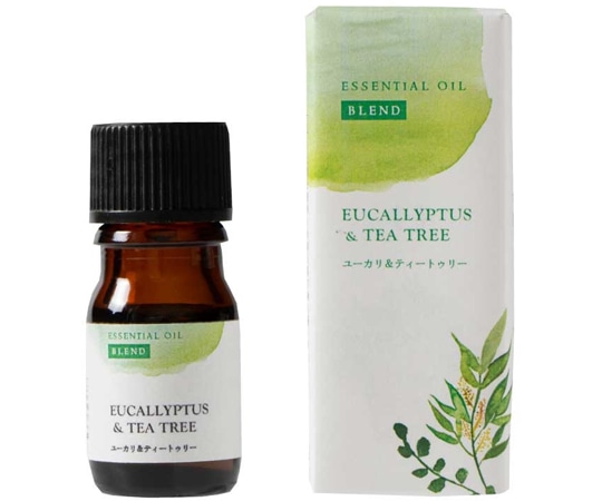 生活の木 WSエッセンシャルオイル5mL ユーカリ&ティートゥリー 08-020-7160 1個（ご注文単位1個）【直送品】