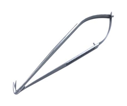 日本フリッツメディコ マイクロ剪刀 18cm 125度 B036-0104 1本(ご注文単位1本)【直送品】