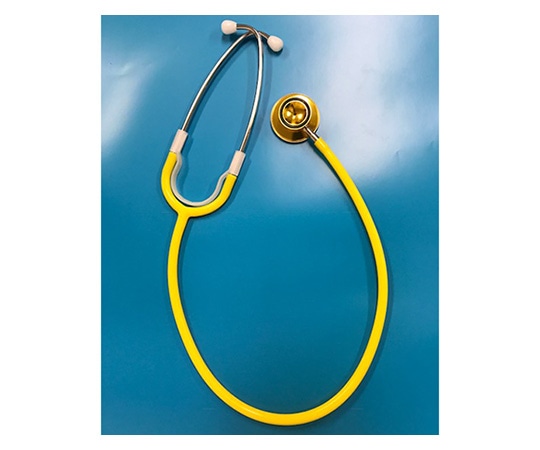 ユーメド貿易 MRI用聴診器ダブル イエロー MRI400 1箱（ご注文単位1箱）【直送品】