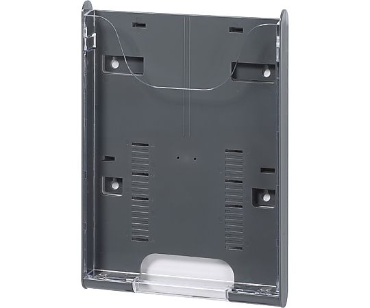 ナカキン パンフレットスタンド用追加ケース グレー PCS-1-GR 1個（ご注文単位1個）【直送品】