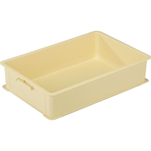 トラスコ中山 リス 食品用コンテナ 127439 パンコンテナー#0 アイボリー(ご注文単位1個)【直送品】