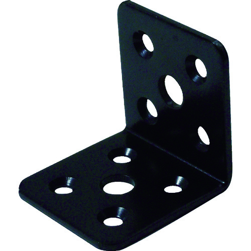 トラスコ中山 ダイドーハント マルチ金物 L型 ブラック 2.3×40×42×42(ご注文単位1個)【直送品】
