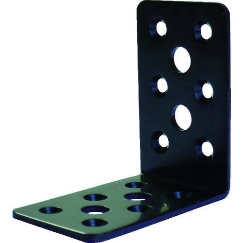 トラスコ中山 ダイドーハント マルチ金物 L型 ブラック 2.3×40×65×65(ご注文単位1個)【直送品】