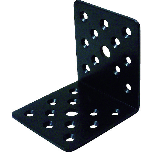 トラスコ中山 ダイドーハント マルチ金物 L型 ブラック 2.3×60×65×65(ご注文単位1個)【直送品】