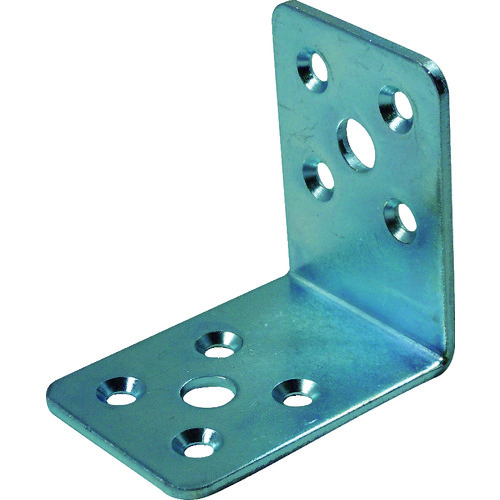 トラスコ中山 ダイドーハント マルチ金物 L型 ユニクロメッキ 2.3×40×55×55(ご注文単位1個)【直送品】