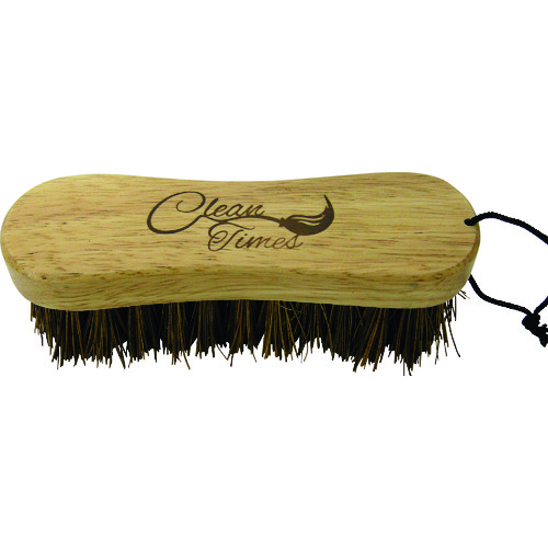 トラスコ中山 日本クリンテック ハンドブラシ Sサイズ 赤シダ(ご注文単位1個)【直送品】