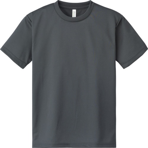 トラスコ中山 glimmer ドライTシャツー00300-ACT-ダークグレー-M(ご注文単位1枚)【直送品】